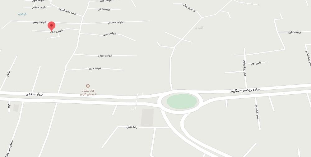 لوکیشن روی نقشه